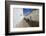 Woman Walking Along Alleyway, Sucre, UNESCO World Heritage Site, Bolivia, South America-Ian Trower-Framed Photographic Print