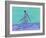 Woman Walking in the Water-Marie Bertrand-Framed Giclee Print