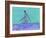 Woman Walking in the Water-Marie Bertrand-Framed Giclee Print