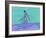 Woman Walking in the Water-Marie Bertrand-Framed Giclee Print