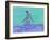 Woman Walking in the Water-Marie Bertrand-Framed Giclee Print