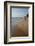 Woman Walking Leaving Footprints on Deserted Beach, Niraamaya, Kovalam, Kerala, India, Asia-James Strachan-Framed Photographic Print