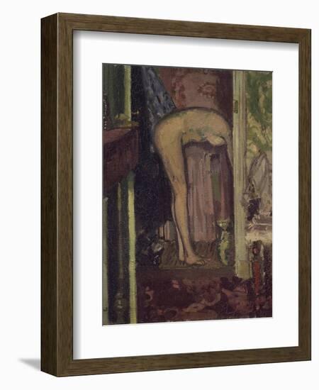 Woman Washing Her Hair-Walter Richard Sickert-Framed Giclee Print