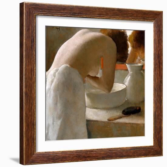 Woman Washing-Armand Rassenfosse-Framed Giclee Print