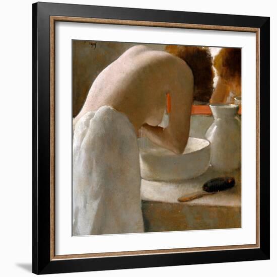 Woman Washing-Armand Rassenfosse-Framed Giclee Print