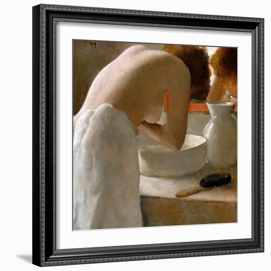 Woman Washing-Armand Rassenfosse-Framed Giclee Print