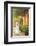 Woman Wearing Ao Dai Dress Walking Along Street, Hoi An, Quang Ham, Vietnam-Ian Trower-Framed Photographic Print