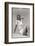 Woman Wearing White Outfit-Bettmann-Framed Photographic Print