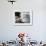 Woman Who Caught a Small Fish Falling over Backwards-null-Framed Photo displayed on a wall