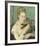 Woman with a Cat, c1875-Pierre-Auguste Renoir-Framed Premium Giclee Print