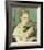 Woman with a Cat, c1875-Pierre-Auguste Renoir-Framed Premium Giclee Print