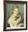 Woman with a Cat, c1875-Pierre-Auguste Renoir-Framed Premium Giclee Print