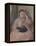 Woman with a Cat-Edouard Manet-Framed Premier Image Canvas