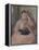 Woman with a Cat-Edouard Manet-Framed Premier Image Canvas