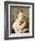 Woman with a Cat-Pierre-Auguste Renoir-Framed Giclee Print