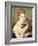 Woman with a Cat-Pierre-Auguste Renoir-Framed Giclee Print