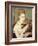 Woman with a Cat-Pierre-Auguste Renoir-Framed Giclee Print