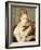 Woman with a Cat-Pierre-Auguste Renoir-Framed Giclee Print