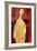 Woman with a Fan (Lunia Czechowska) 1919-Amedeo Modigliani-Framed Giclee Print