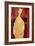 Woman with a Fan (Lunia Czechowska) 1919-Amedeo Modigliani-Framed Giclee Print