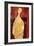 Woman with a Fan (Lunia Czechowska) 1919-Amedeo Modigliani-Framed Giclee Print