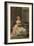 Woman with a Guitar, C.1870 (Oil on Panel)-Raimundo De Madrazo Y Garreta-Framed Giclee Print