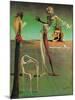 Woman with a Head of Roses-Salvador Dalí-Mounted Art Print