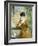 Woman with a parasol (Dame a l'Ombrelle). 1881-Berthe Morisot-Framed Giclee Print