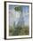 Woman with a Parasol - Madame Monet and Her Son, 1875-Claude Monet-Framed Giclee Print