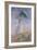 Woman with a Parasol Turned to the Right, 1886-Claude Monet-Framed Giclee Print