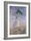 Woman with a Parasol Turned to the Right, 1886-Claude Monet-Framed Giclee Print