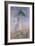 Woman with a Parasol Turned to the Right, 1886-Claude Monet-Framed Giclee Print