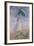 Woman with a Parasol Turned to the Right, 1886-Claude Monet-Framed Giclee Print