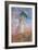 Woman with a Parasol Turned to the Right-Claude Monet-Framed Art Print