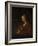 Woman with a Pink, c.1660-Rembrandt van Rijn-Framed Giclee Print