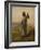 Woman with a Rake, probably 1856–57,-Jean-Francois Millet-Framed Giclee Print