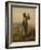 Woman with a Rake, probably 1856–57,-Jean-Francois Millet-Framed Giclee Print