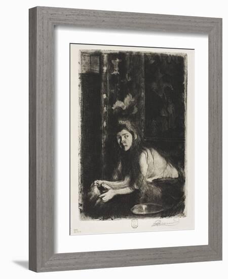 Woman with a Vase, 1894-Paul Albert Besnard-Framed Giclee Print