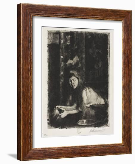 Woman with a Vase, 1894-Paul Albert Besnard-Framed Giclee Print