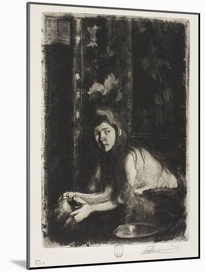 Woman with a Vase, 1894-Paul Albert Besnard-Mounted Giclee Print