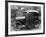 Woman with an Austin Seven, C1923-null-Framed Photographic Print