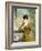 Woman with an Umbrella, 1881-Berthe Morisot-Framed Giclee Print