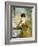 Woman with an Umbrella, 1881-Berthe Morisot-Framed Giclee Print