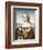 Woman with an Unicorn-Raphael-Framed Premium Giclee Print