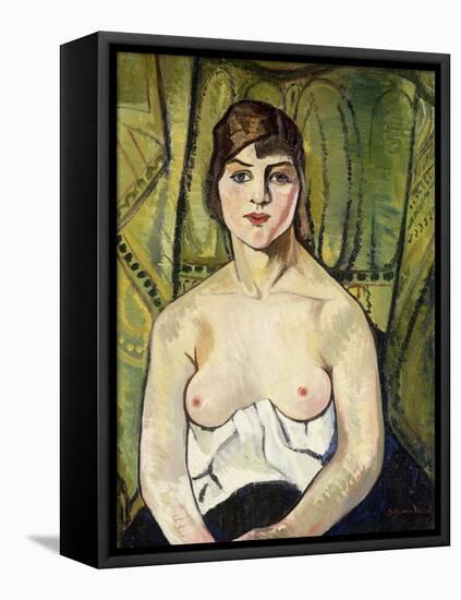 Woman with Bare Breasts-Suzanne Valadon-Framed Premier Image Canvas