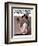 "Woman with Baton," Saturday Evening Post Cover, February 28, 1925-Roy Best-Framed Giclee Print