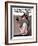 "Woman with Baton," Saturday Evening Post Cover, February 28, 1925-Roy Best-Framed Giclee Print