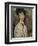 Woman with Black Tie, 1917-Amedeo Modigliani-Framed Giclee Print