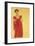 Woman with Blue Hair-Egon Schiele-Framed Giclee Print