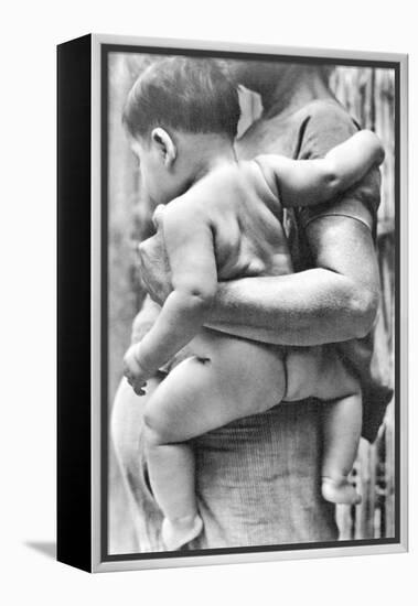 Woman with Child, Tehuantepec, Mexico, 1929-Tina Modotti-Framed Premier Image Canvas